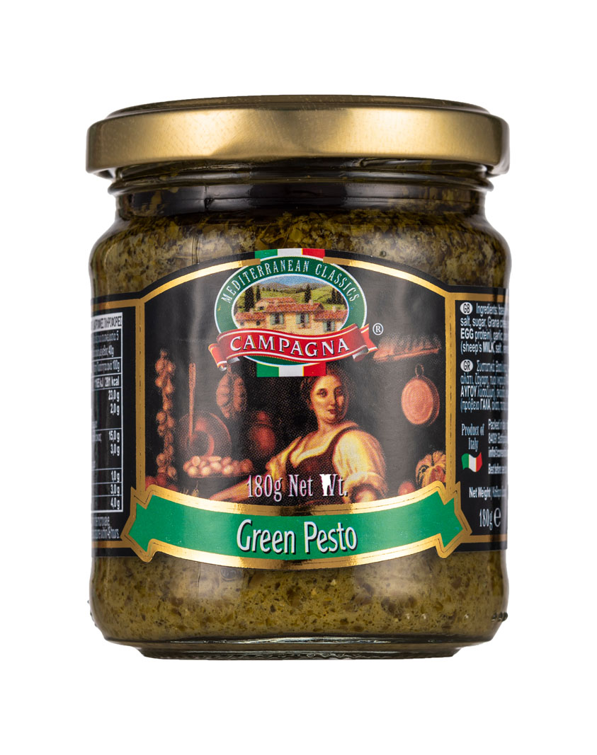 PESTO SAUCES Campagna green pesto 180g Campagna Food